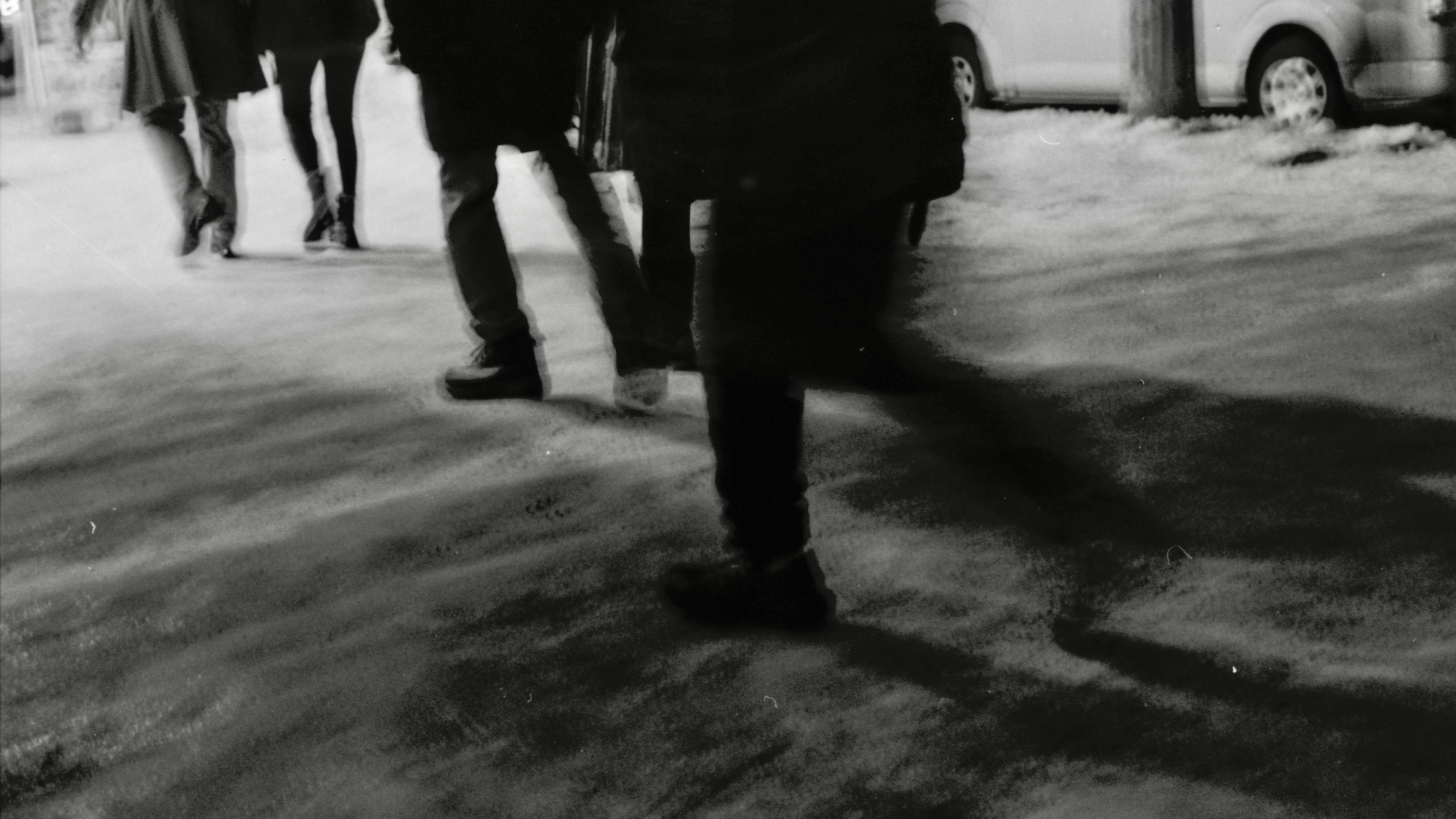 A winter passage in Otaru, photograph four.